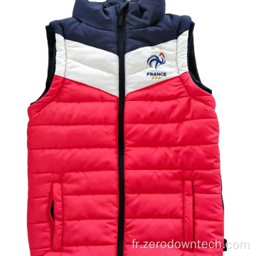 Gilet en duvet portable de mode hiver pour hommes en gros